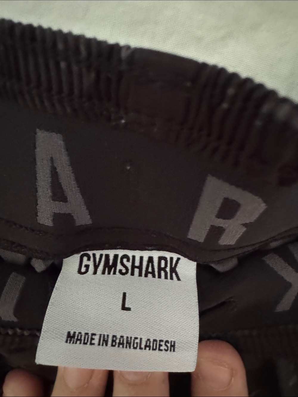 Gymshark Men’s Sporty 7 inch Black & Dark Gray Camo Athletic Shorts - Picture 2 of 5